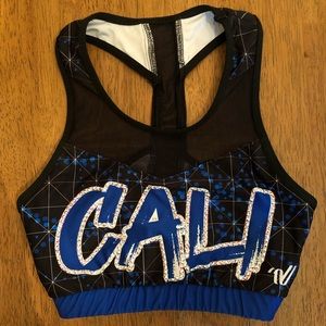 California Allstars sports bra